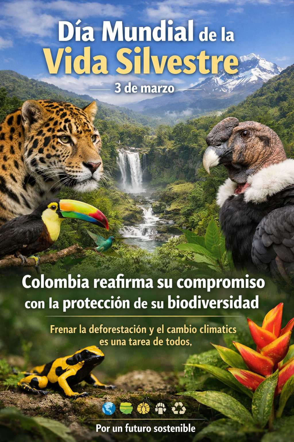 Cada especie cuenta: conservar la fauna y la flora es una responsabilidad compartida.