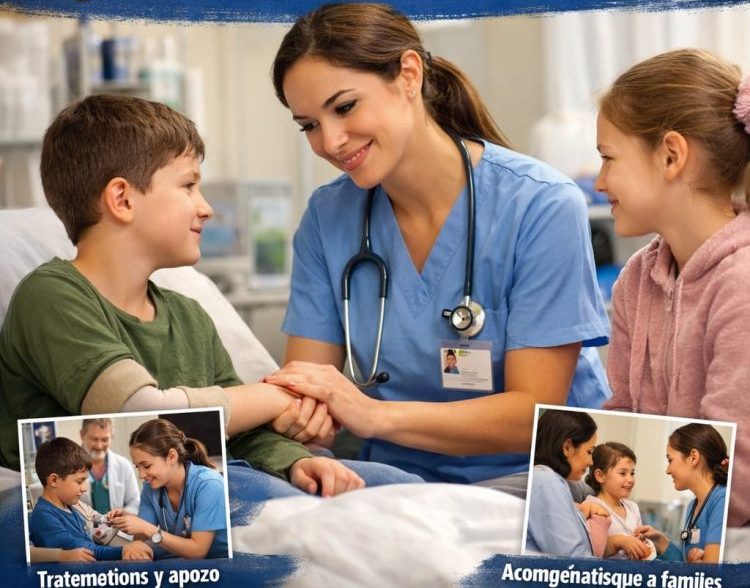 Pequeños pacientes, grandes batallas… y enfermeras que siempre están ahí.