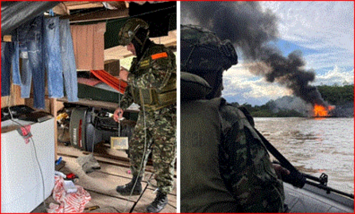 Amazonas- Ejército- Mineria Ilegal-