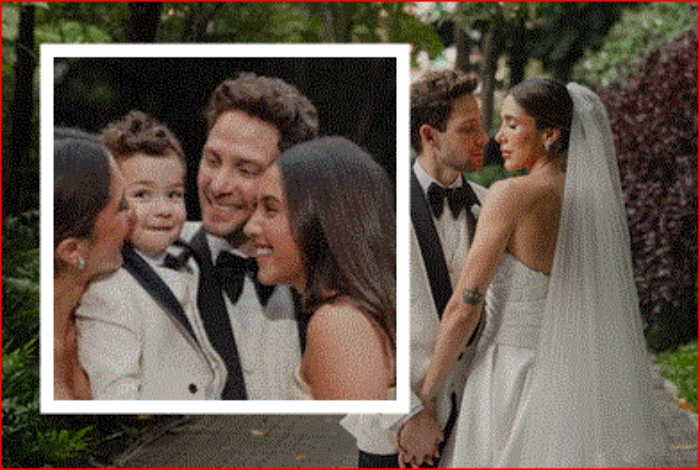 Gabriel Coronel- 20Abr- Daniela Ospina- James Rodríguez- David Ospina- Salomé Rodríguez-matrimonio-
