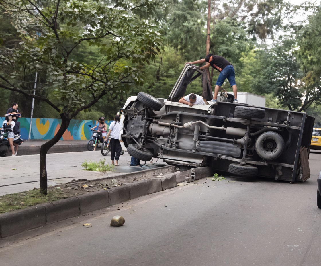 Camión se volcó en el oriente de Neiva