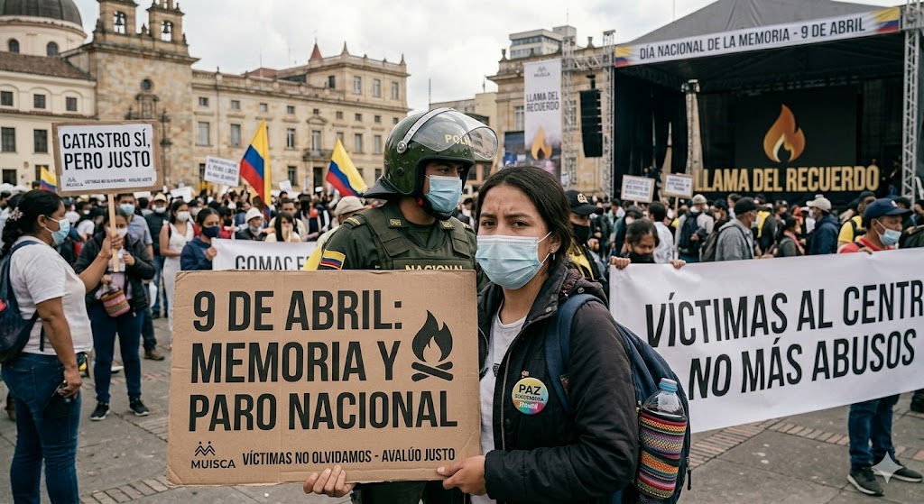El paro nacional en Colombia