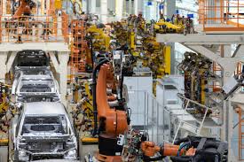 robots industriales en la manufactura