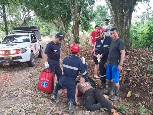 JOVEN SUFRE GRAVE ACCIDENTE