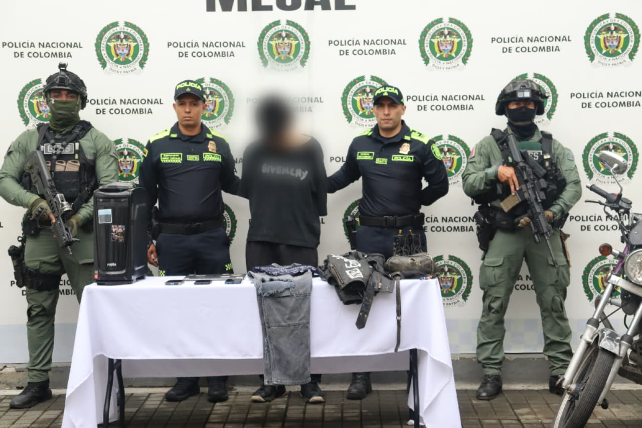 Capturan a presunto sicario que iba a cometer un homicidio en el parque del Obrero de Cali