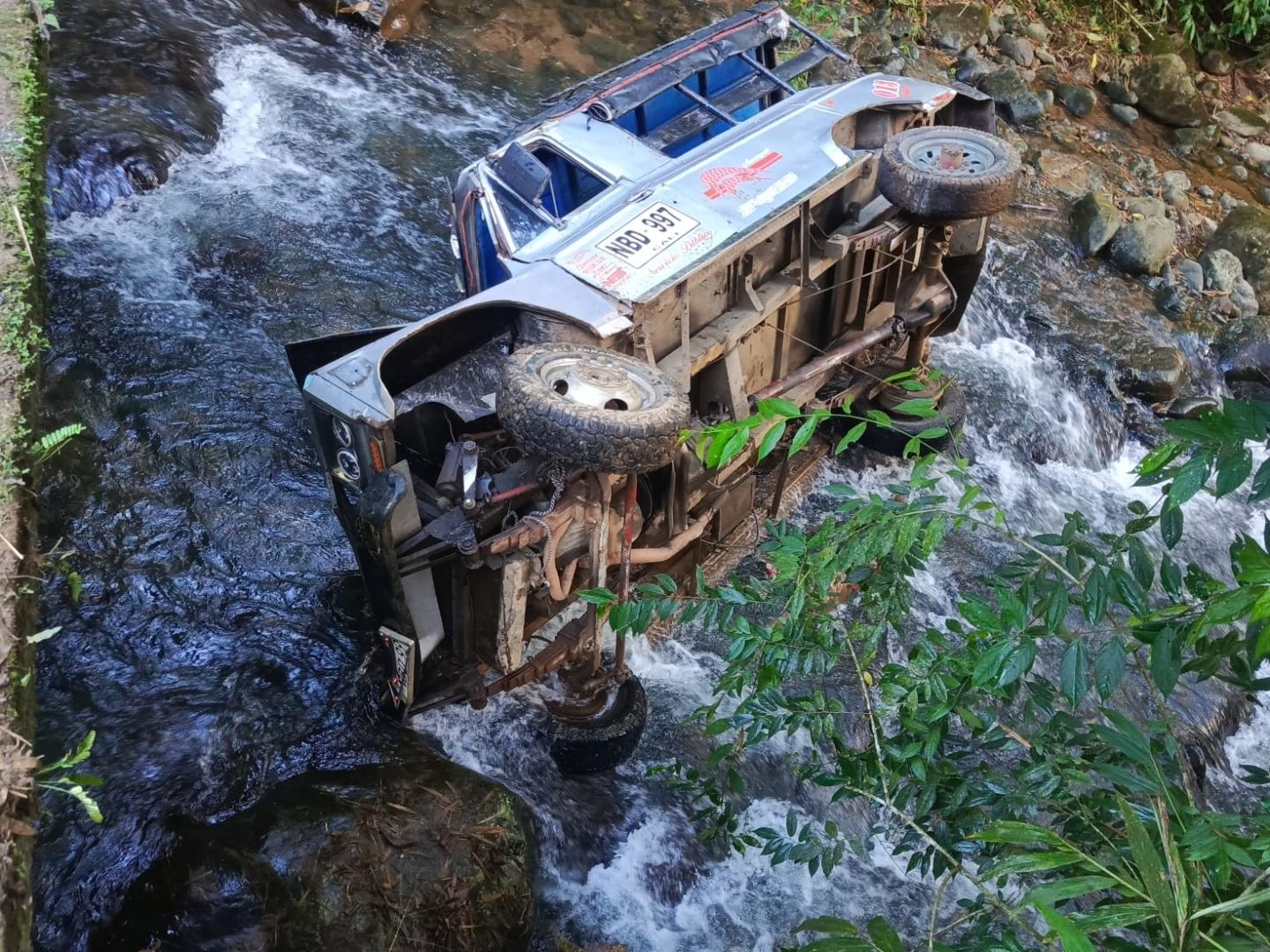 Un muerto y varios heridos en accidente en el corregimiento de Villacarmelo de Cali