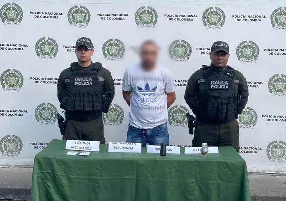 Golpe al crimen organizado: autoridades capturan a alias ‘Patascuy’, líder de finanzas del Frente 57 en el Centro del Valle