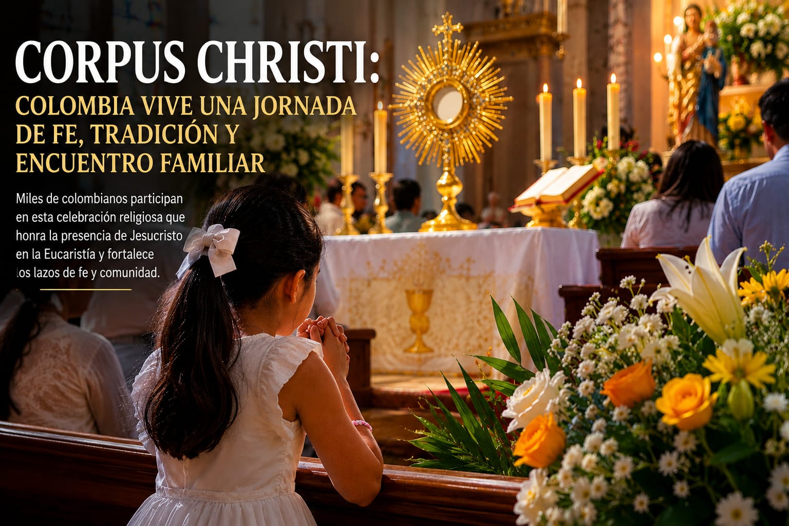Corpus Christi: una jornada para fortalecer la fe, la esperanza y la unión familiar.