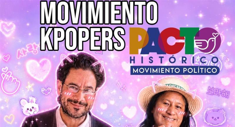 Las Army de BTS entran a la segunda vuelta y van con todo por Iván Cepeda