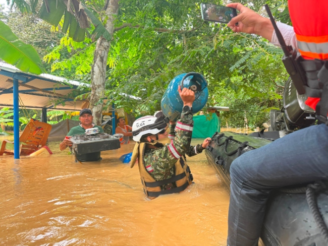Ejército- inundaciones- invierno- CASANARE-