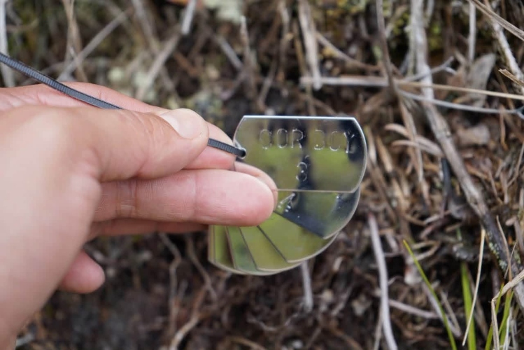 Placa de identificación/foto: Presa Corpoboyacá