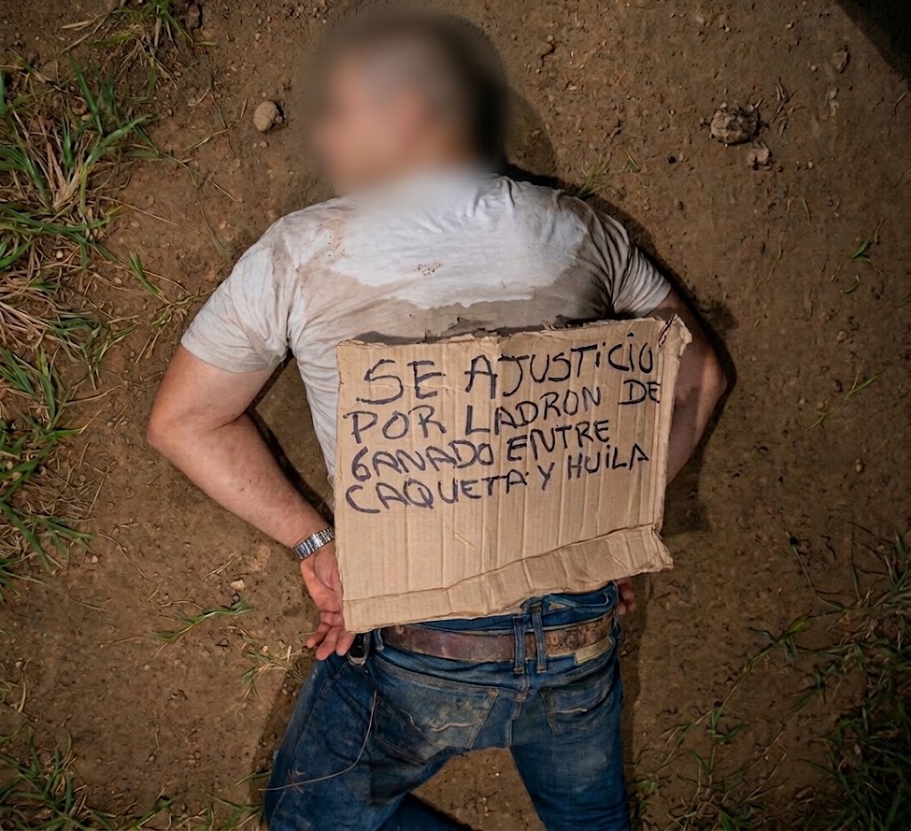 ATADO Y ASESINADO