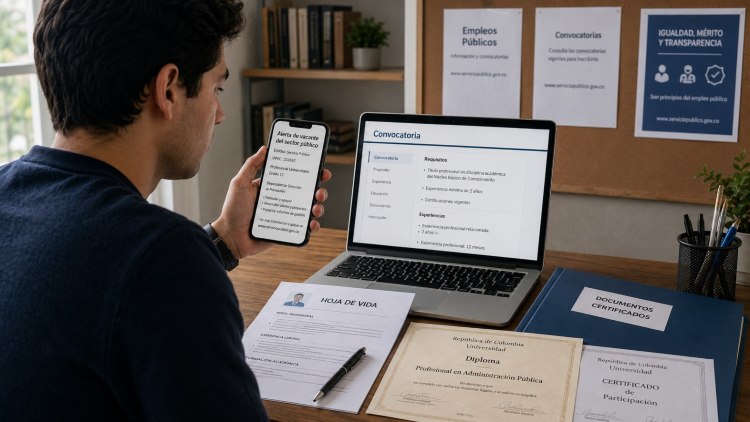 empleo público en Colombia