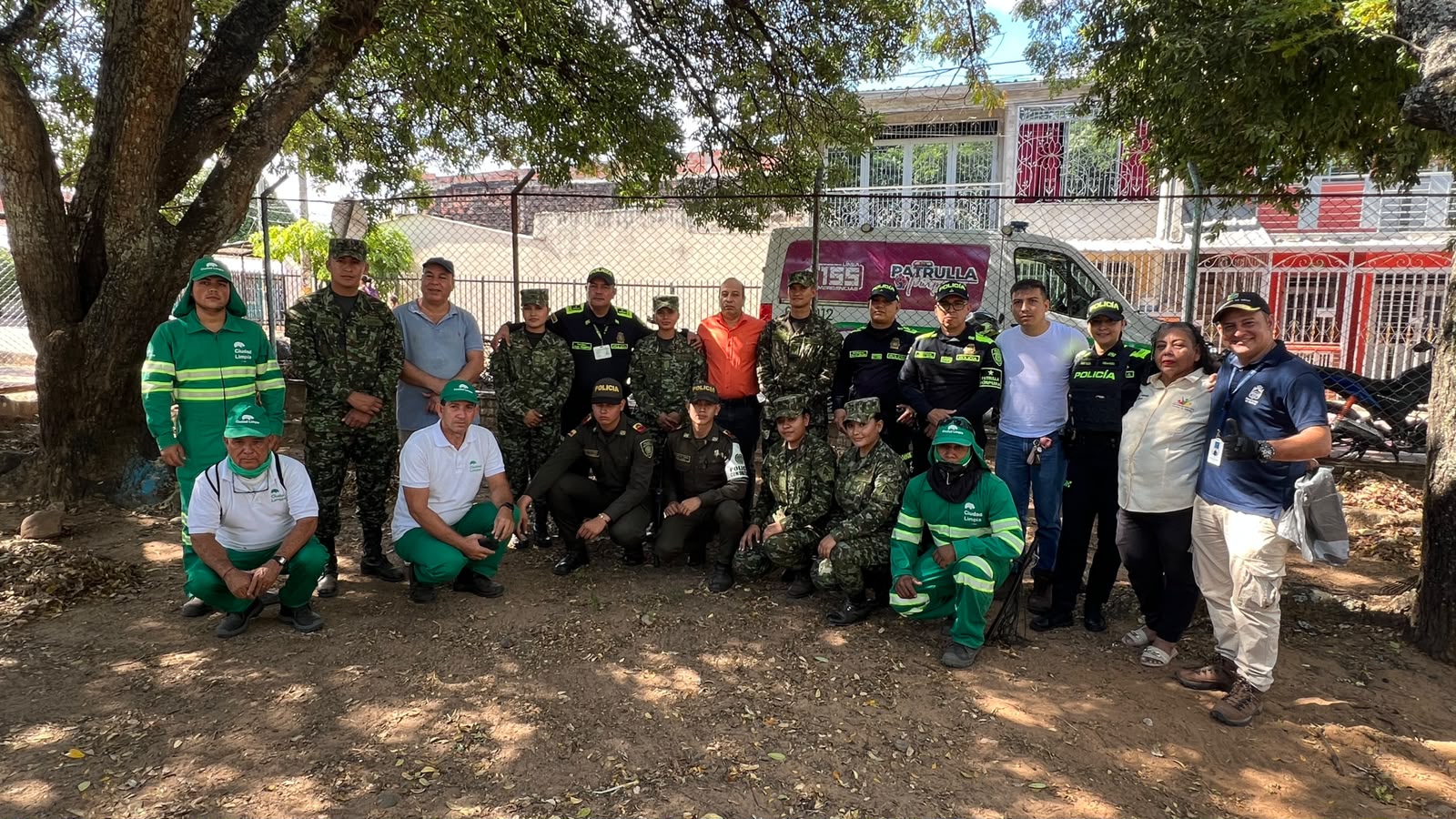 RECUPERAN PARQUE ENRIQUE OLAYA HERRERA PARA FORTALECER LA SEGURIDAD EN NEIVA