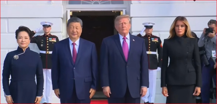 EEUU- TRUMP- CHINA- XI- CASA BLANCA- 24SEP-